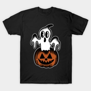 Vintage ghost cartoon T-Shirt